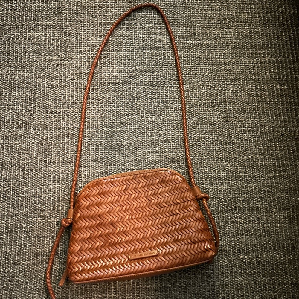 Loeffler Randall Mallory woven crossbody